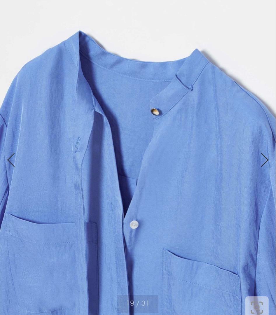 【美品】allureville　フリュイドオーバーラップブラウス　ルルウィルビー