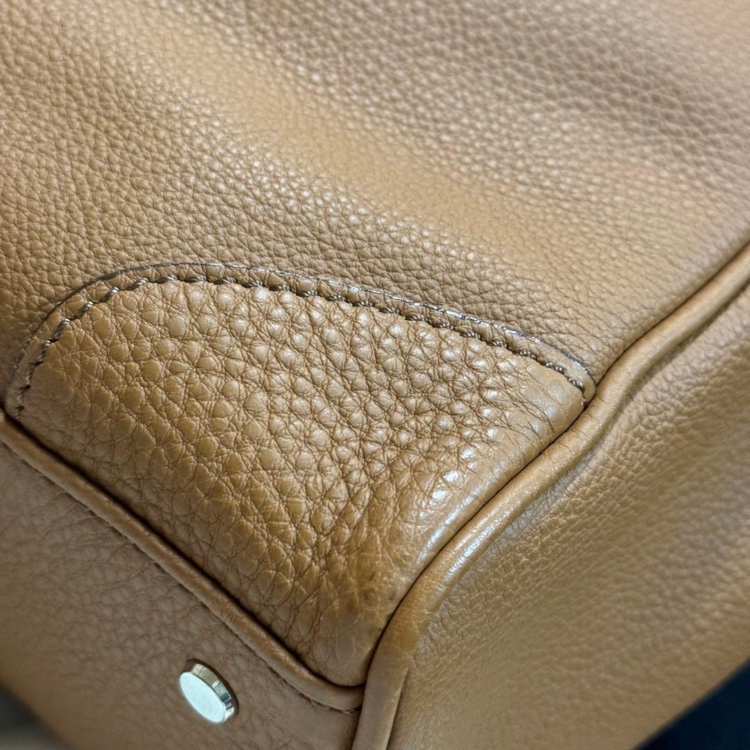 極上！銀座ヨシノヤ　ドイツシュリンク　ジップトップ　ビジネストートバッグ　A4