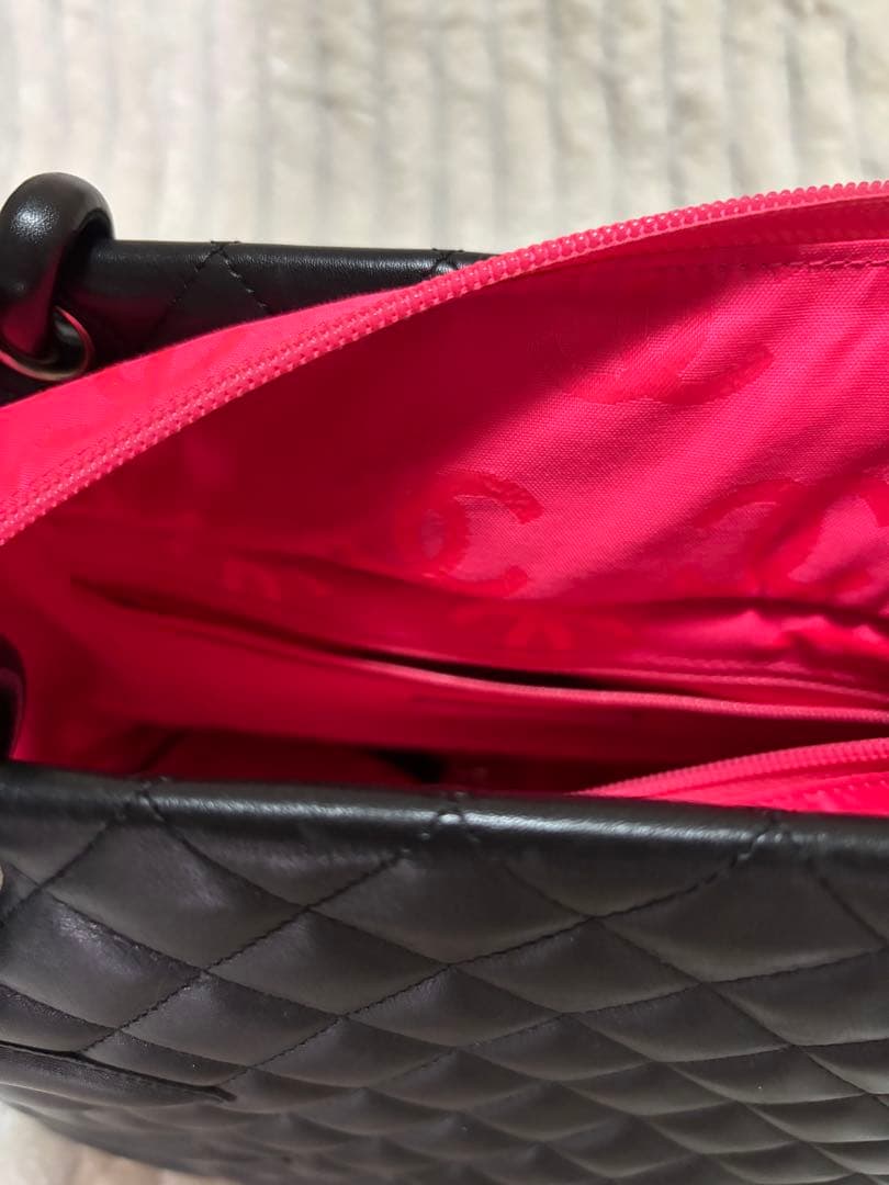 美品☆CHANEL カンボンラインギャランティカード、保存袋付き