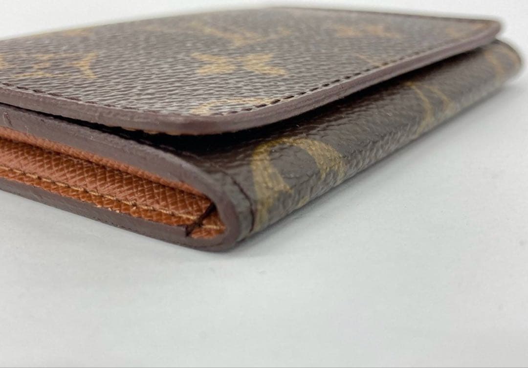 美品　ルイヴィトン　モノグラム　アンヴェロップ　　名刺入れ　カードケース