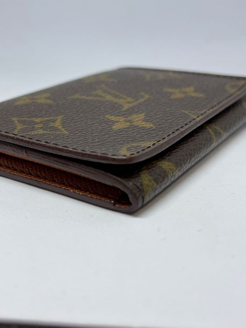 美品　ルイヴィトン　モノグラム　アンヴェロップ　　名刺入れ　カードケース