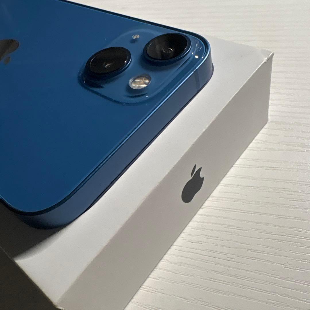 iPhone 13 128GB SIMフリー ブルー 極美品