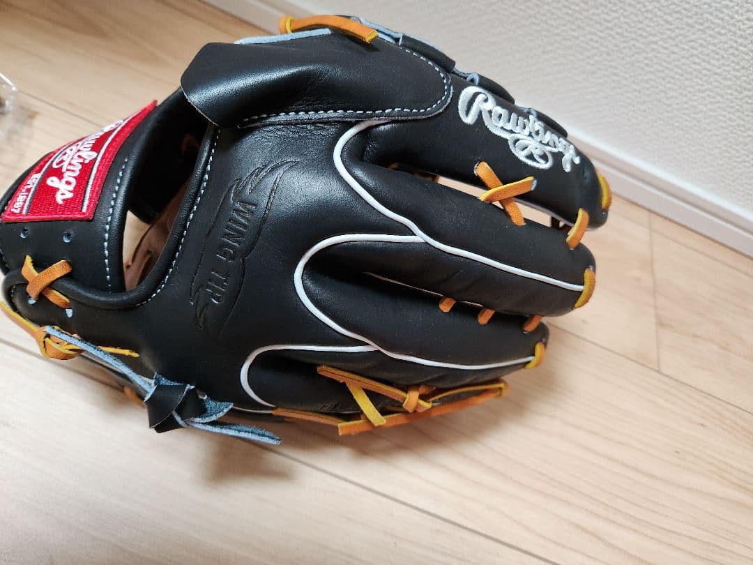 Rawlings 黒 軟式グローブ　投手　左