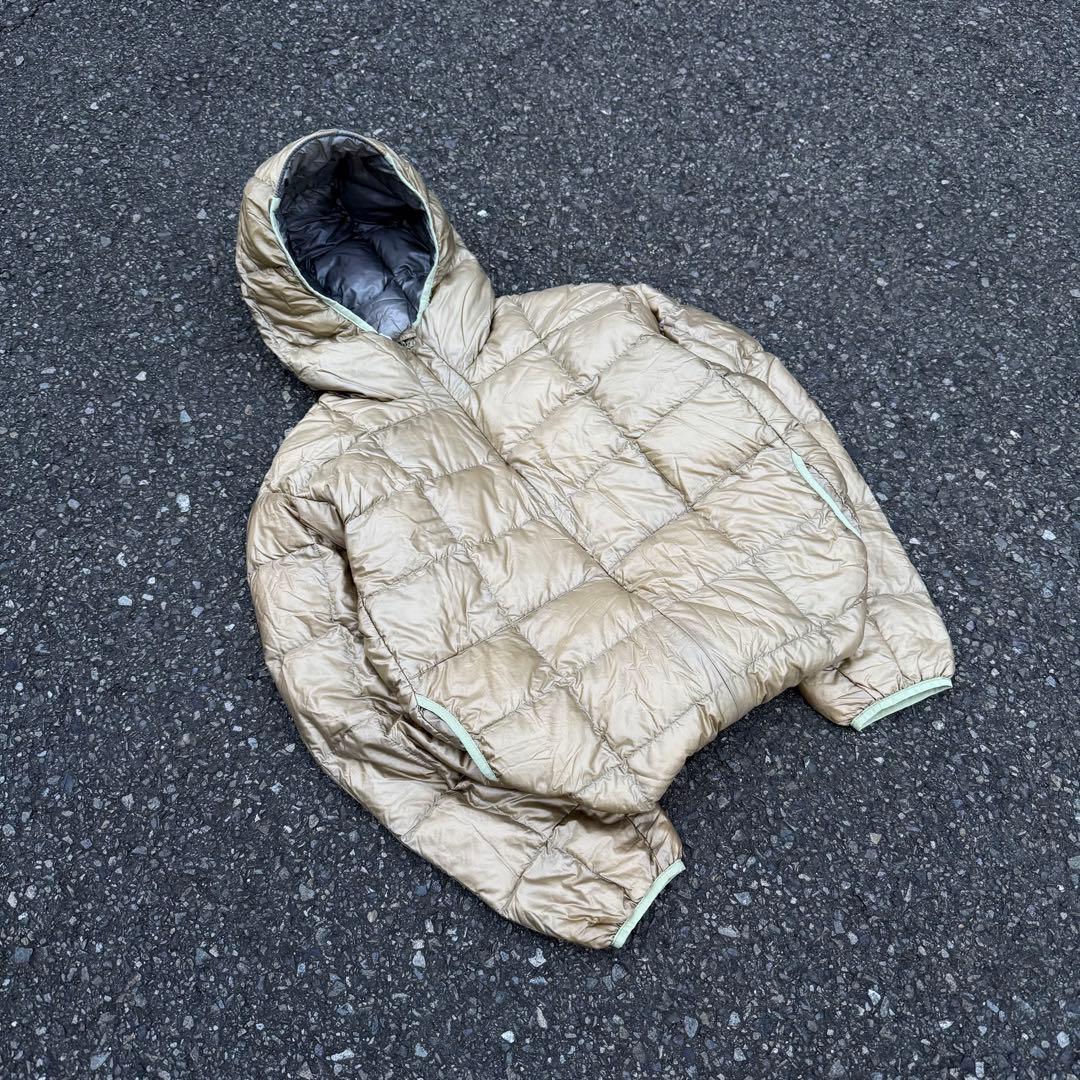 【廃盤品✨】極美品90s mont-bell ダウンジャケット　L ベージュ