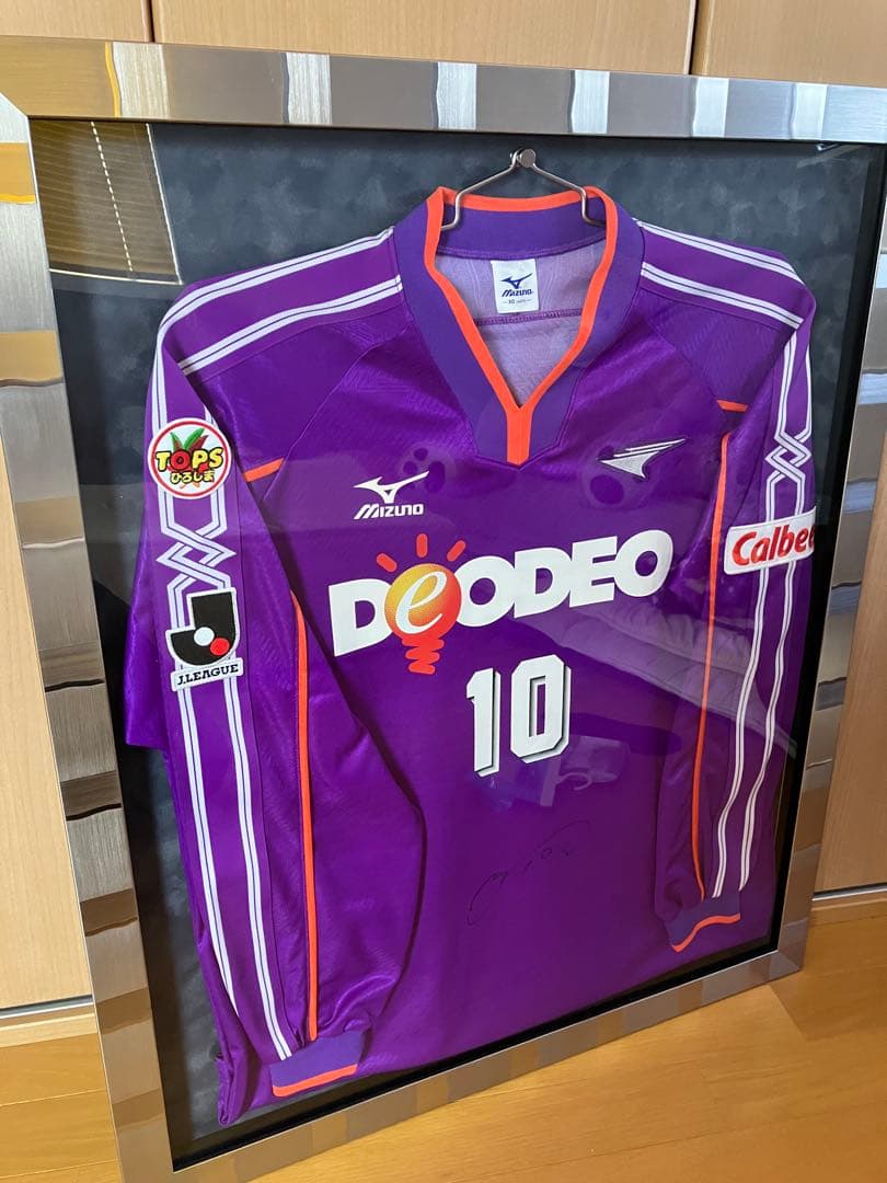 サンフレッチェ広島　久保竜彦選手　選手支給ユニフォーム