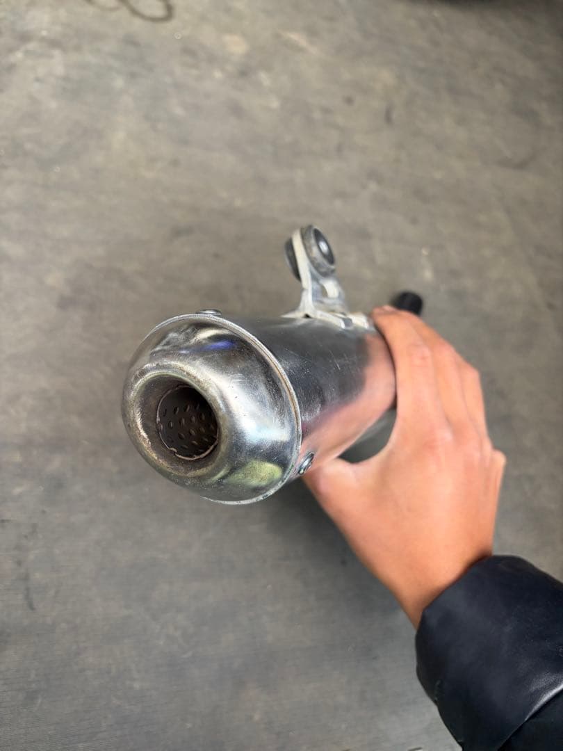 YAMAHA YZ125 HGSチャンバー・サイレンサー