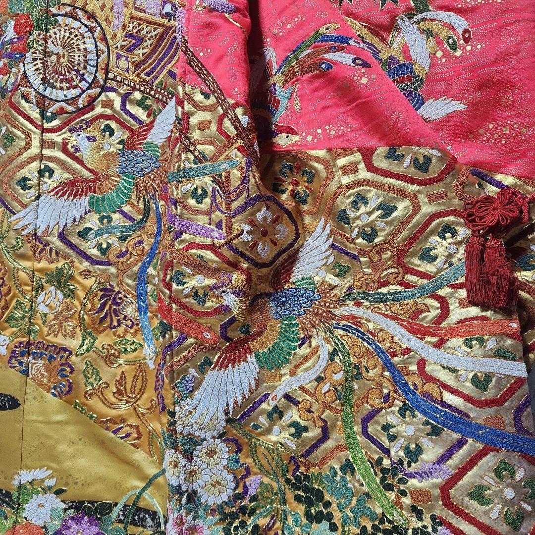 (Fantasy Nember様)#12-001 相良刺繍 総刺繍 打ち掛け