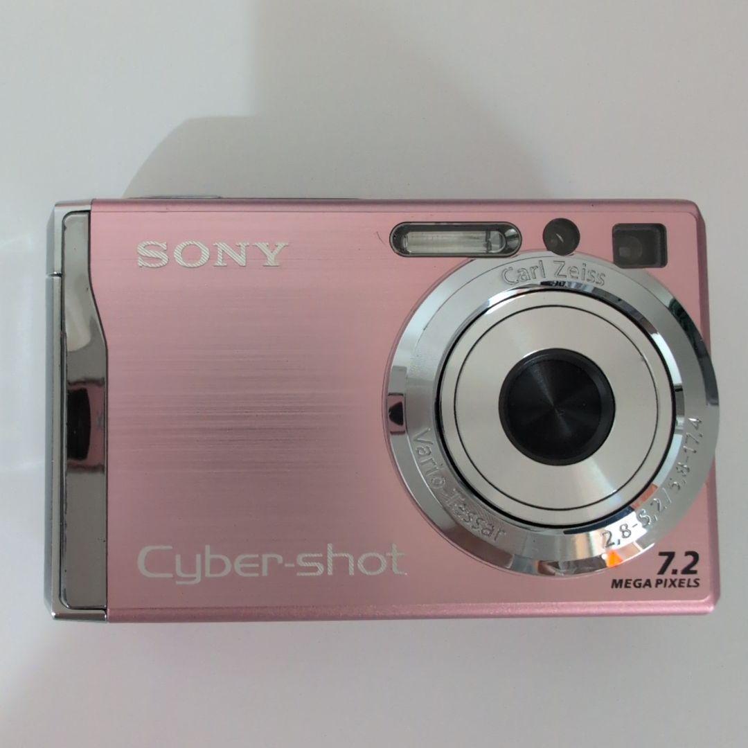 SONY Cyber-shot DSC-W80 ピンク 7.2メガピクセル