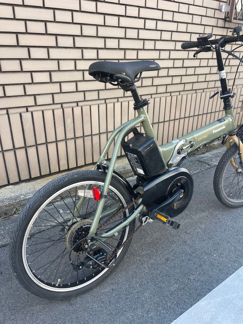 16ah折り畳みパナソニック電動アシスト自転車20インチ