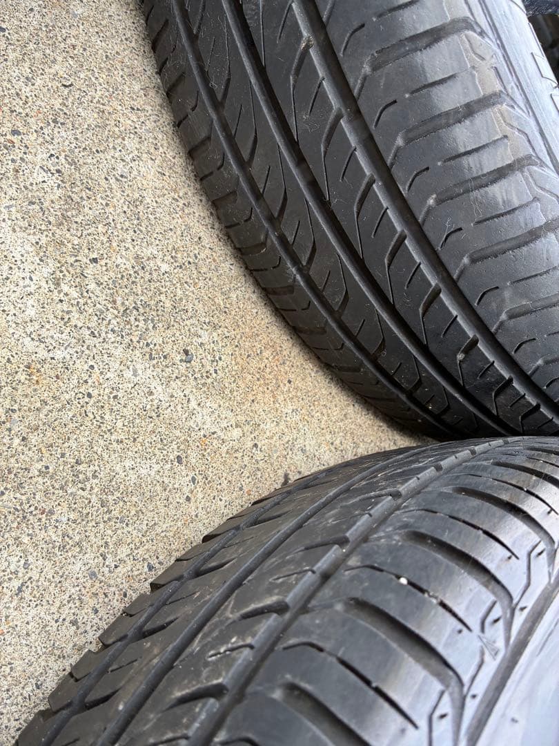 165/55R15 5スポーク　タイヤホイール4本セット