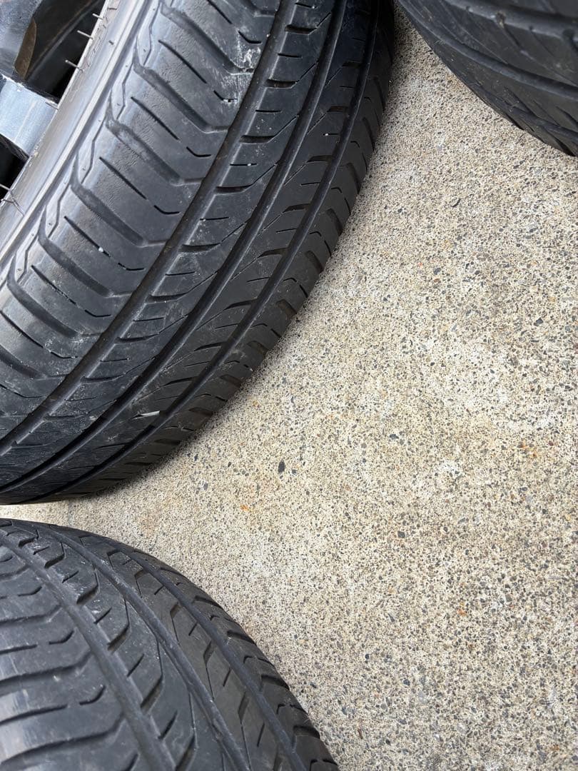 165/55R15 5スポーク　タイヤホイール4本セット