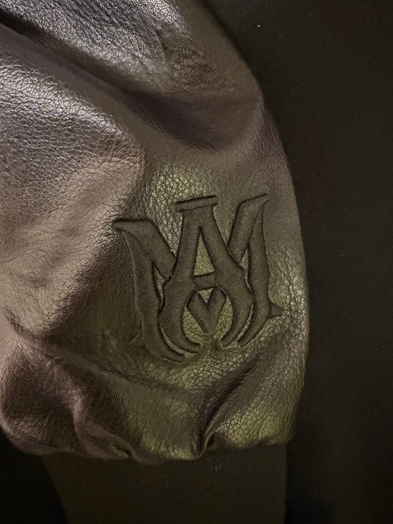 AMIRI スタジャン ブラック S