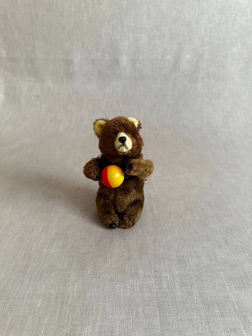 max carlクマ ゼンマイ　ヴィンテージ　おもちゃ　ドイツ　ヨーロッパ