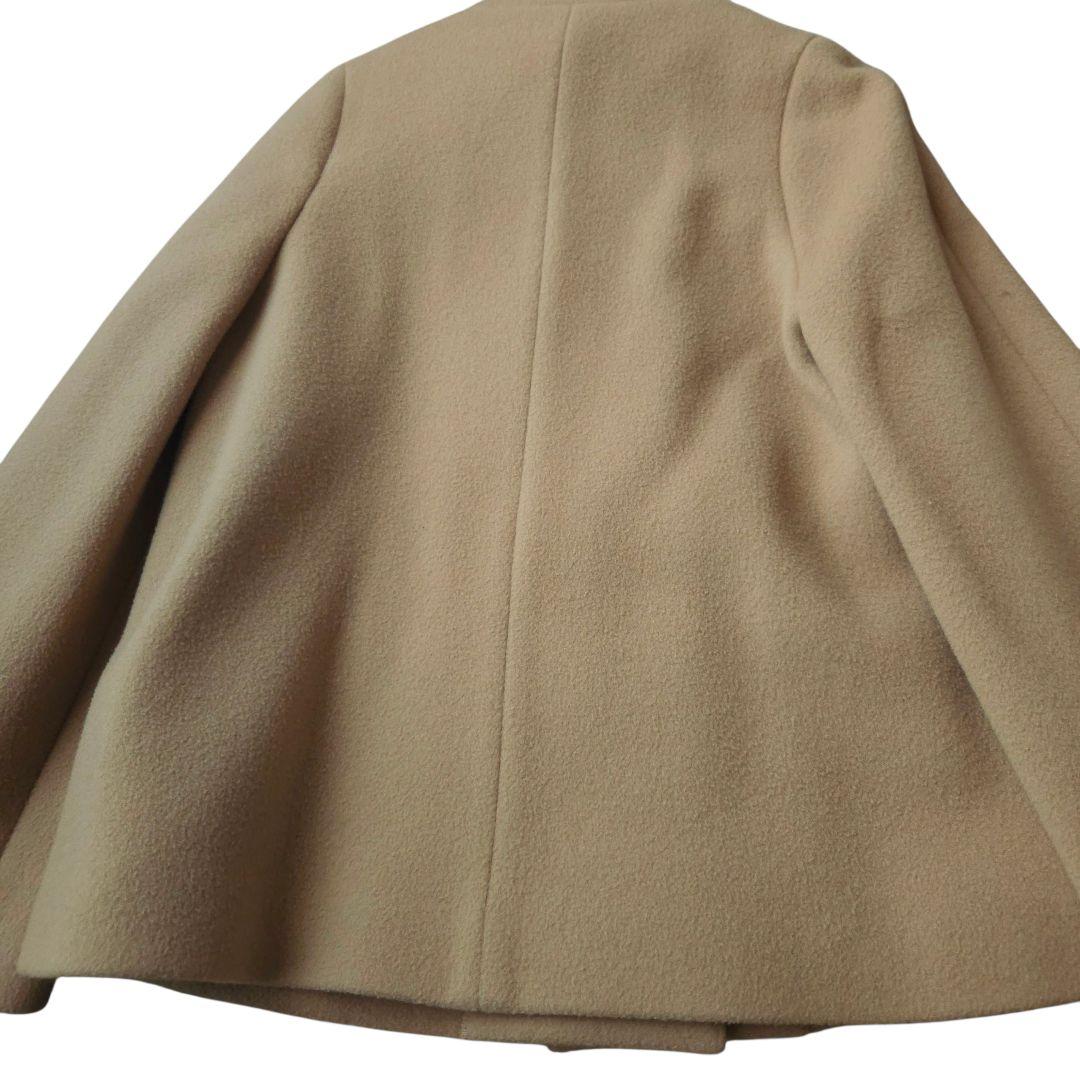 アナイ スタンドカラー ウールコート 厚手 S~Mサイズ 可愛い 極美品