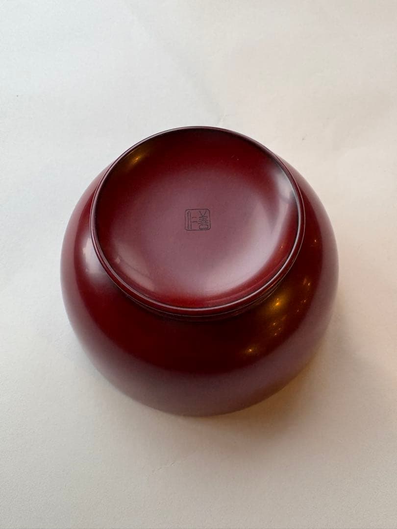 未使用　輪島屋善仁　朝食膳揃　朱塗り　輪島塗　極美品