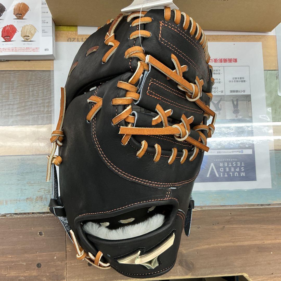 ミズノグローバルエリートシグナ硬式ファーストミット　湯もみ型付けサービス