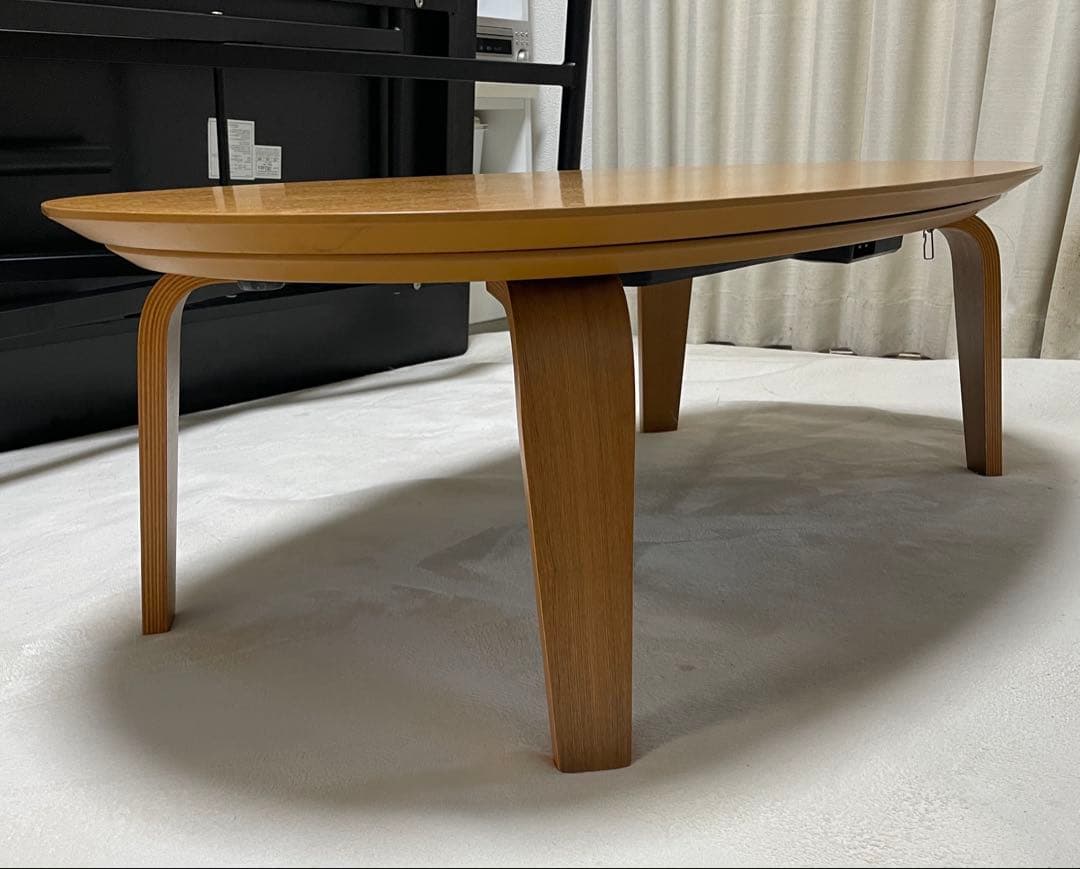 無印良品　楕円こたつ