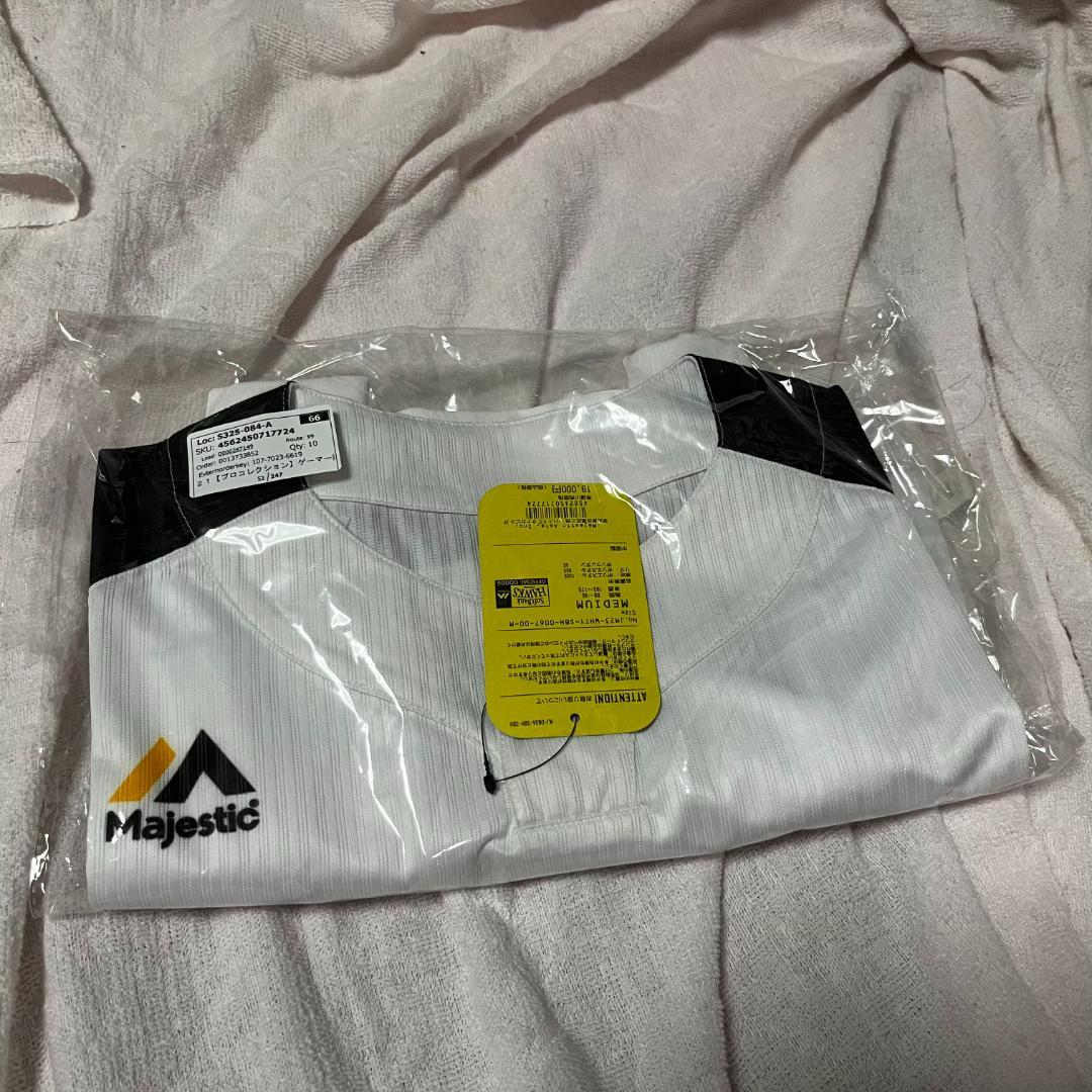 ゲーマー薄手ホーム プロコレ　ホークス M 白　半袖　新品未使用