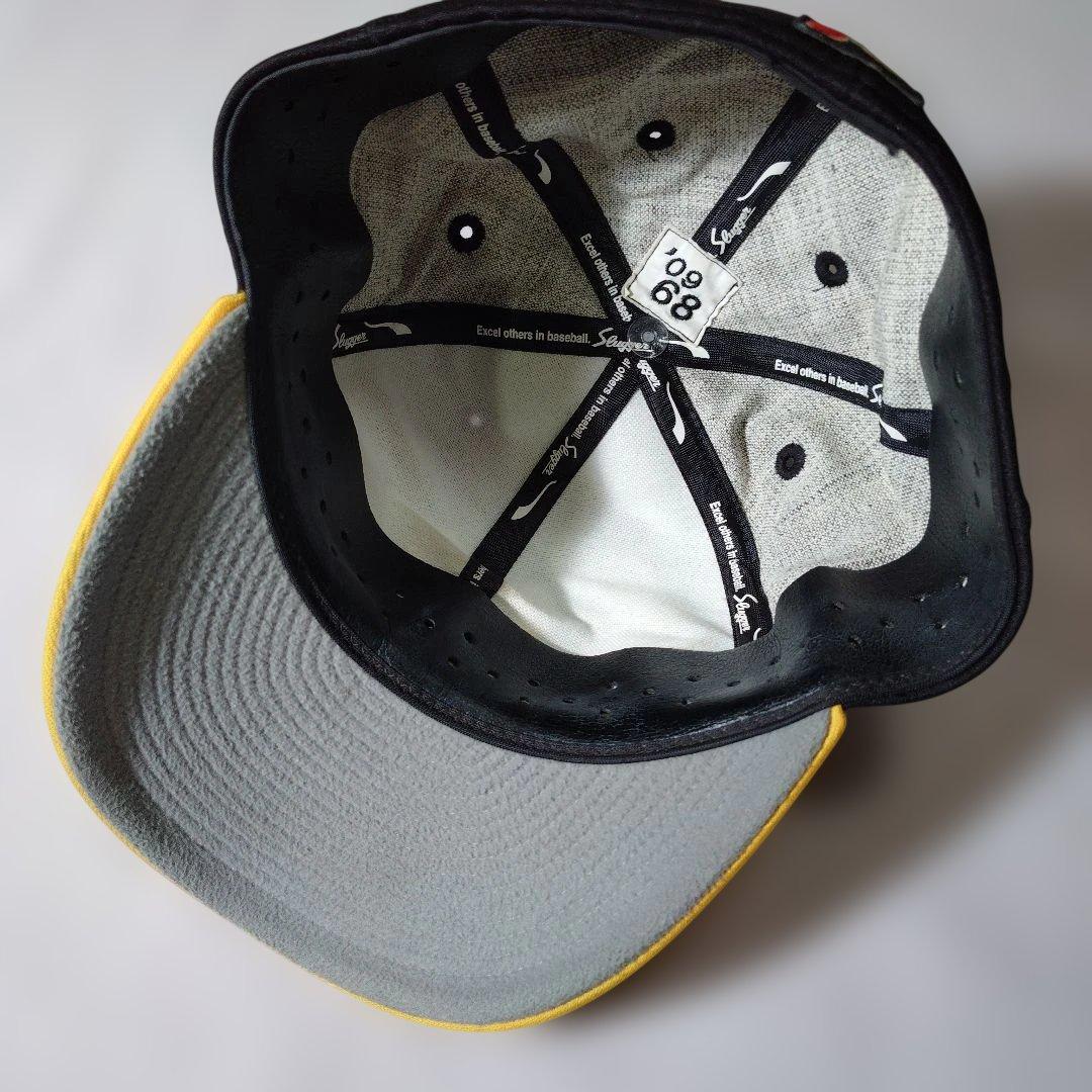 阪神タイガース　横山龍之介選手　実使用　帽子　キャップ