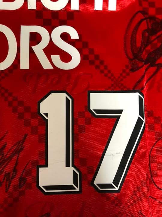 超レア　浦和レッズ　ユニフォーム　サイン