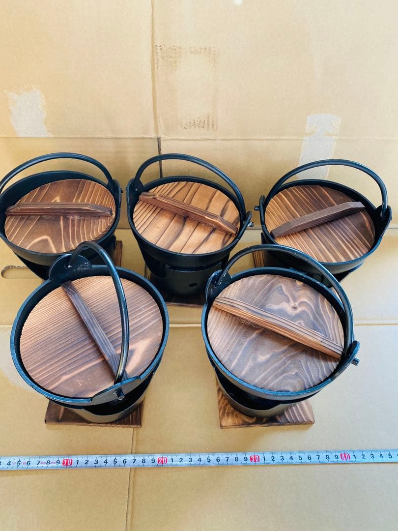 1人用鉄鍋セット　5セット