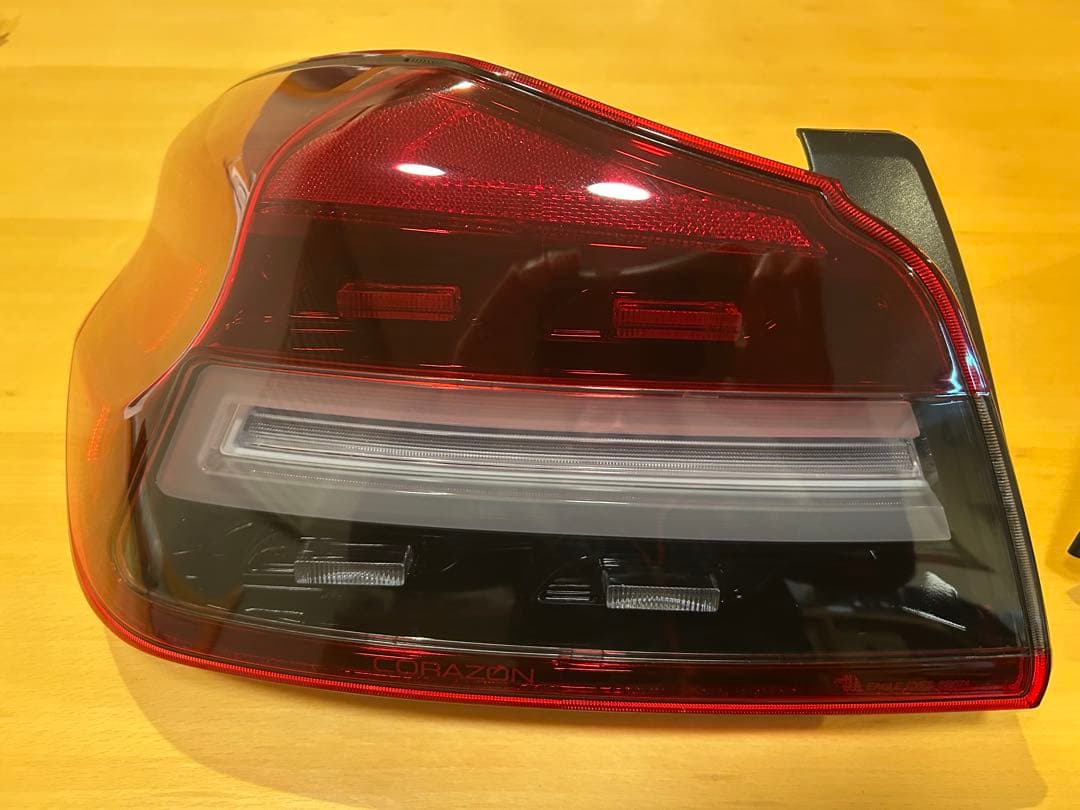 CORAZON SUBARU WRX テールランプ TYPE-R RED