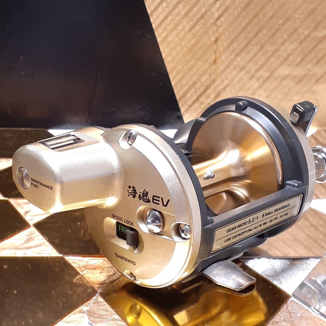 シマノ 海魂 EV 4000T ベイトリール 石鯛 イシダイ 遠投釣り 極美品
