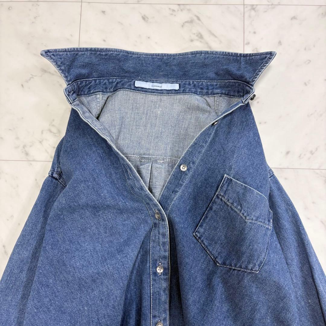 美品✨フレームワーク　denimシャツ　デニムシャツ　2025AW　現行品