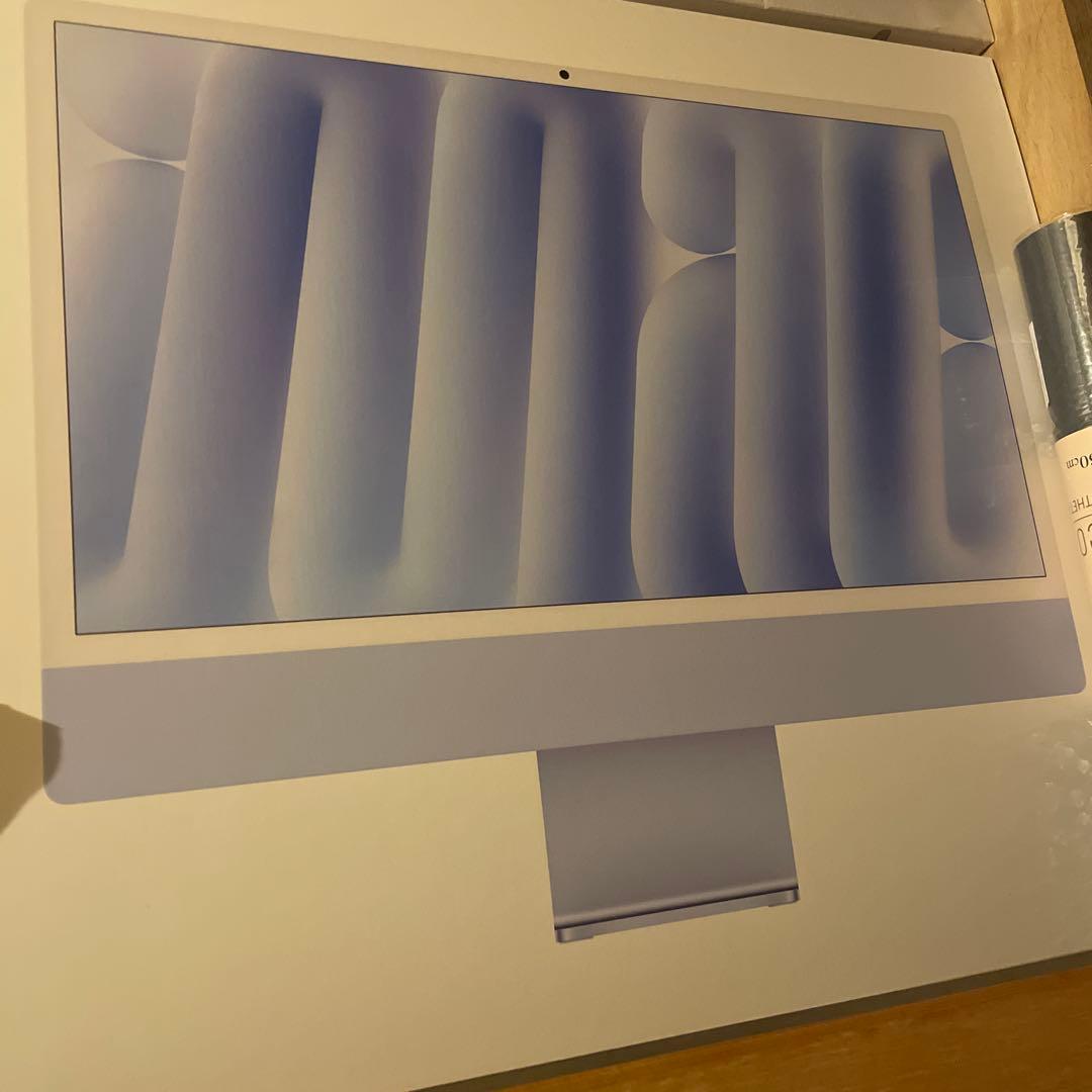 iMac 2024 24inch M4 24GB SSD 1TB 購入半年未満