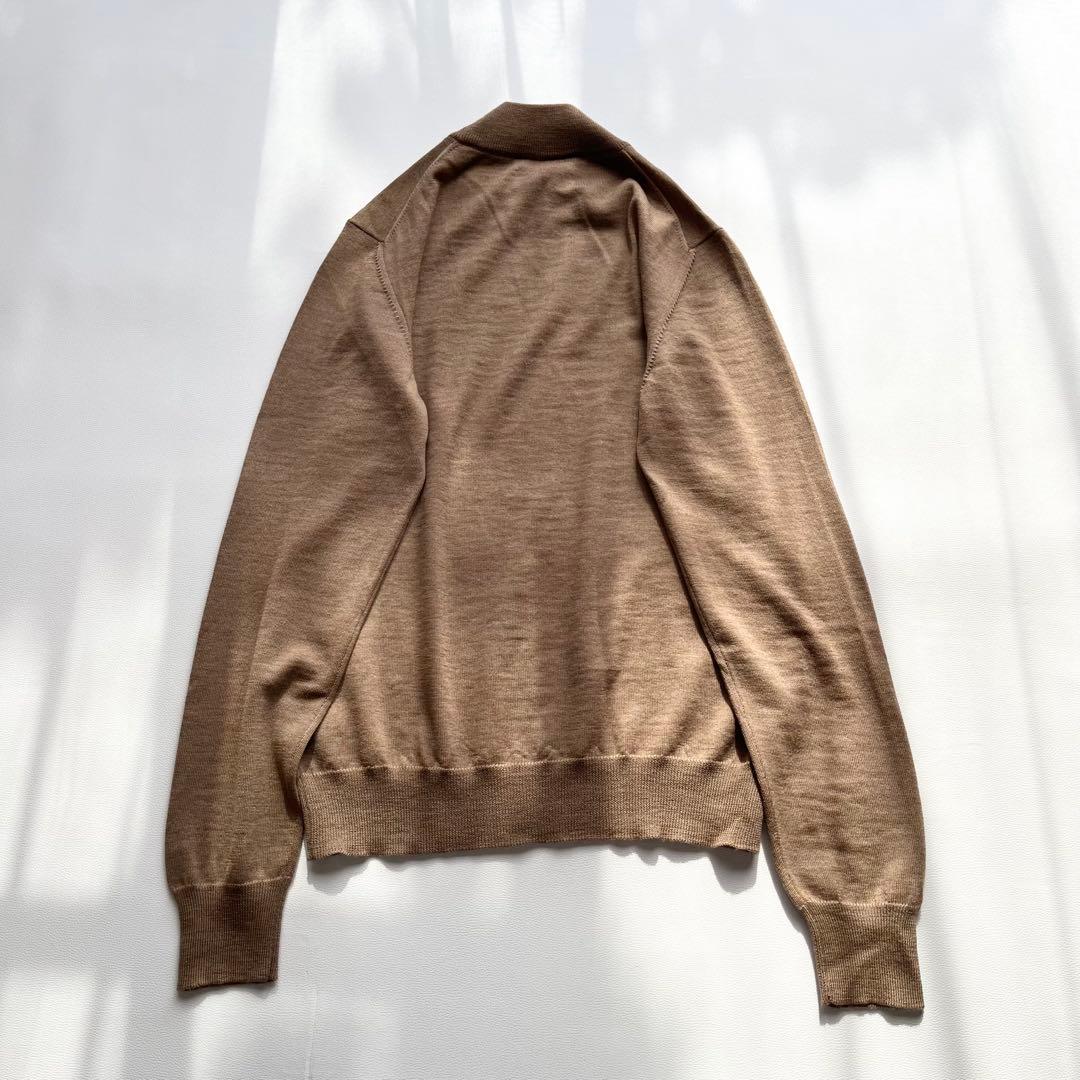 美品『Gran Sasso』モックネック／プルオーバーニット／ウール／M／春秋冬