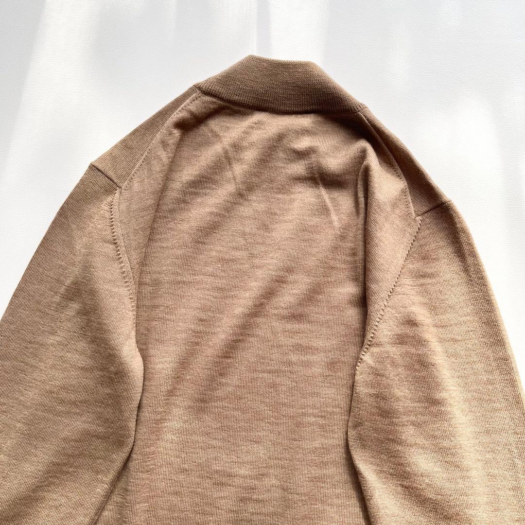 美品『Gran Sasso』モックネック／プルオーバーニット／ウール／M／春秋冬