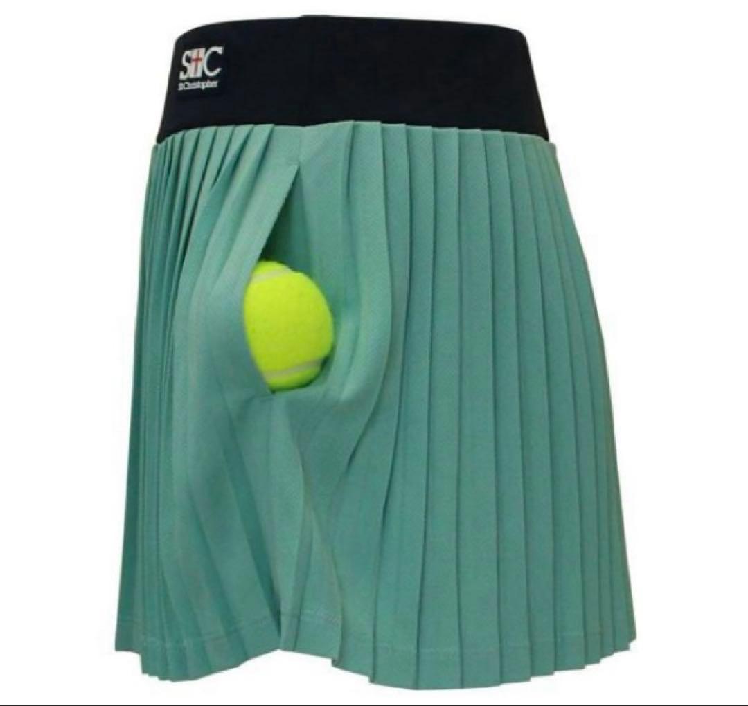 No.459 STC アクアグリーン☆総プリーツスコート☆XL