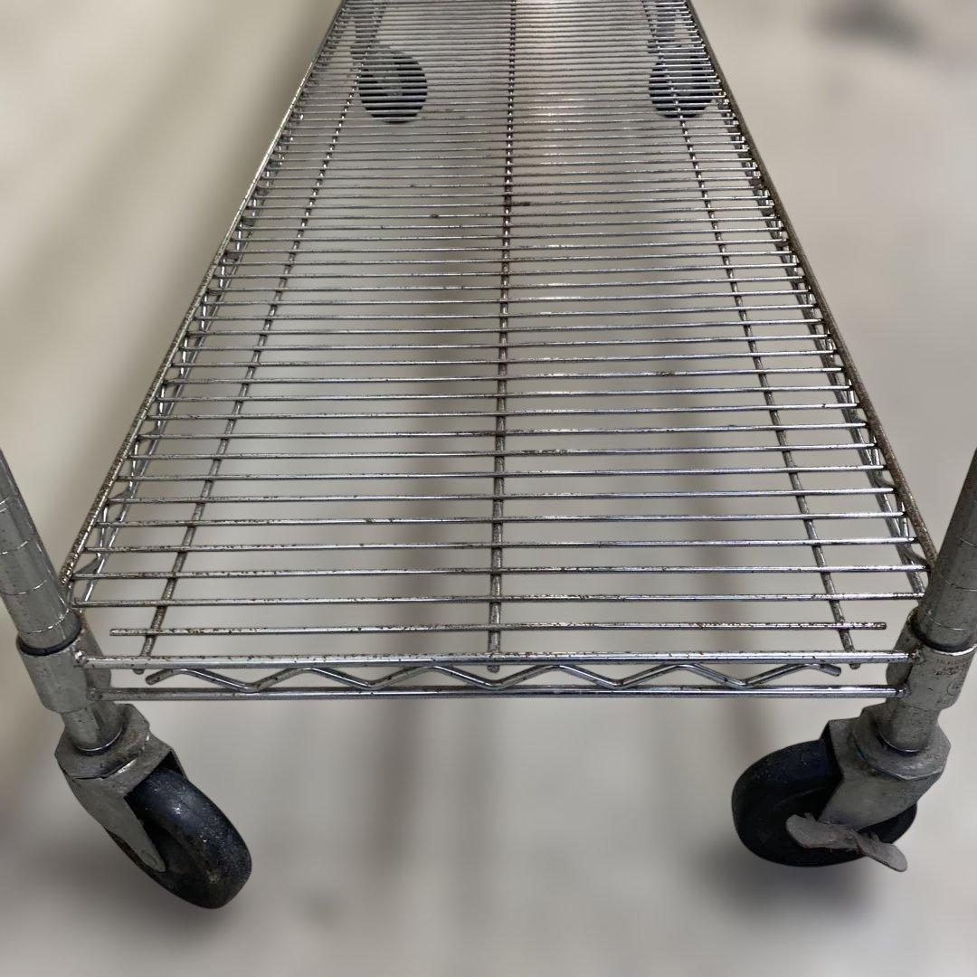 引き取り限定　コストコ　スチールラック 5段 キャスター付き 大型　幅120cm