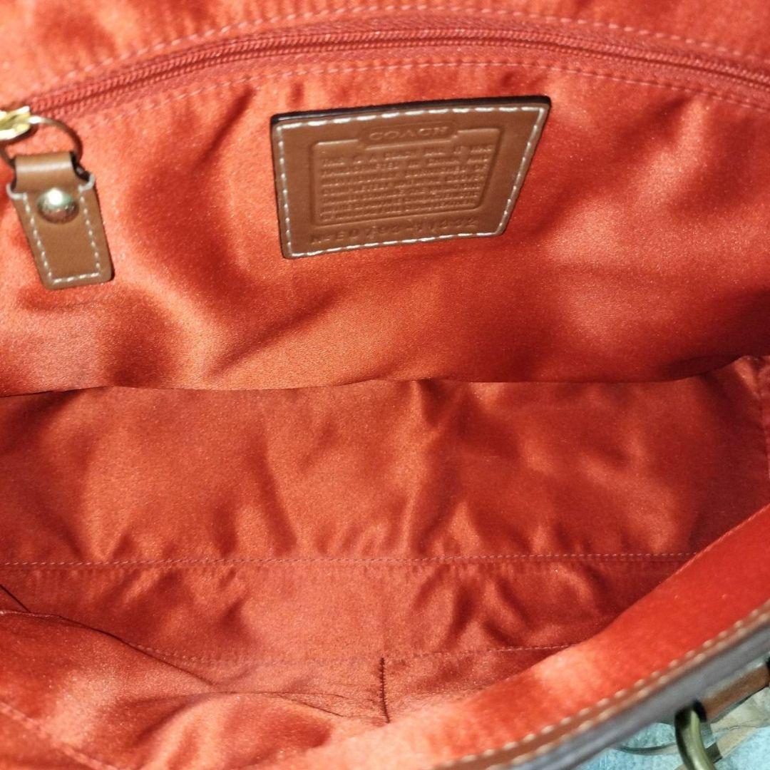 極美品 COACH コーチ トートバッグ ハンプトンズ ターンロック ソーホー