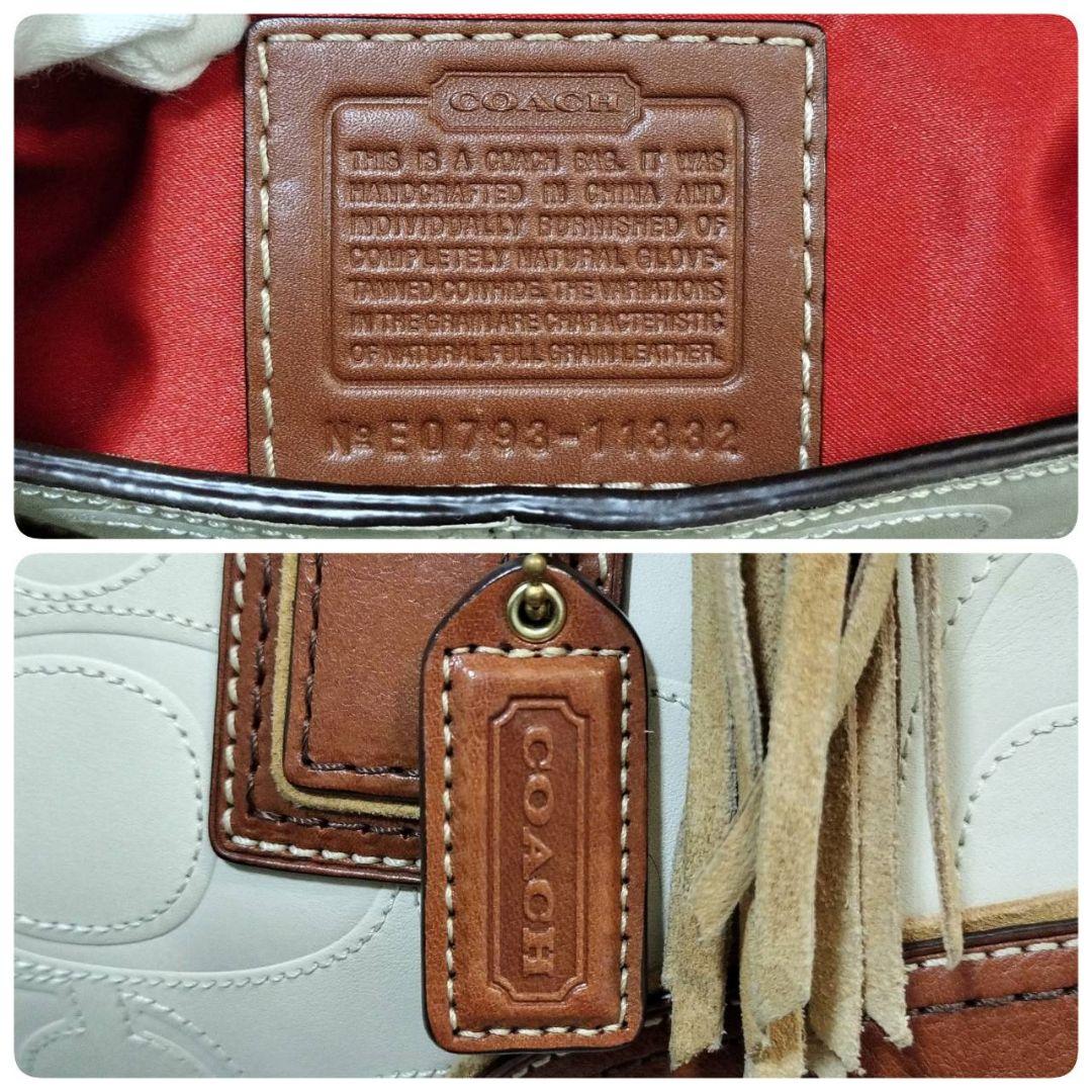 極美品 COACH コーチ トートバッグ ハンプトンズ ターンロック ソーホー