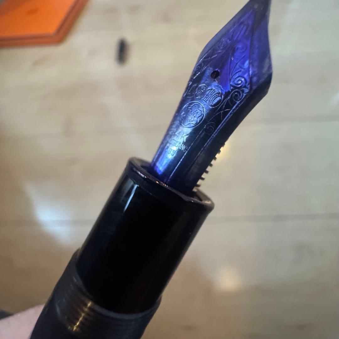 モンブラン万年筆 マイスター4810 14K no.149 585 黒