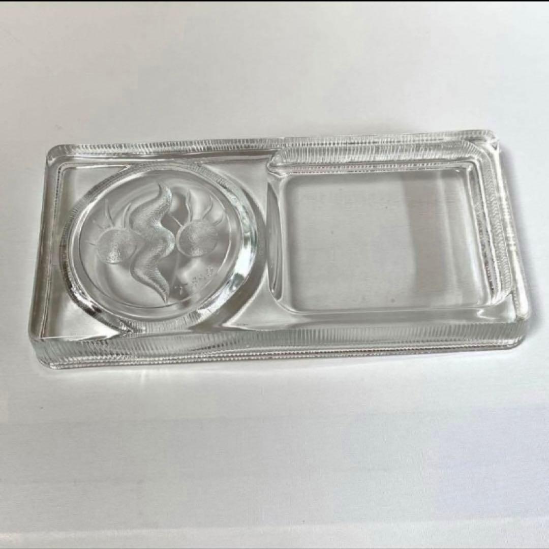 灰皿 おつまみ入れ 入手困難 ガラス レトロ ヴィンテージ 大阪万博 岡本太郎