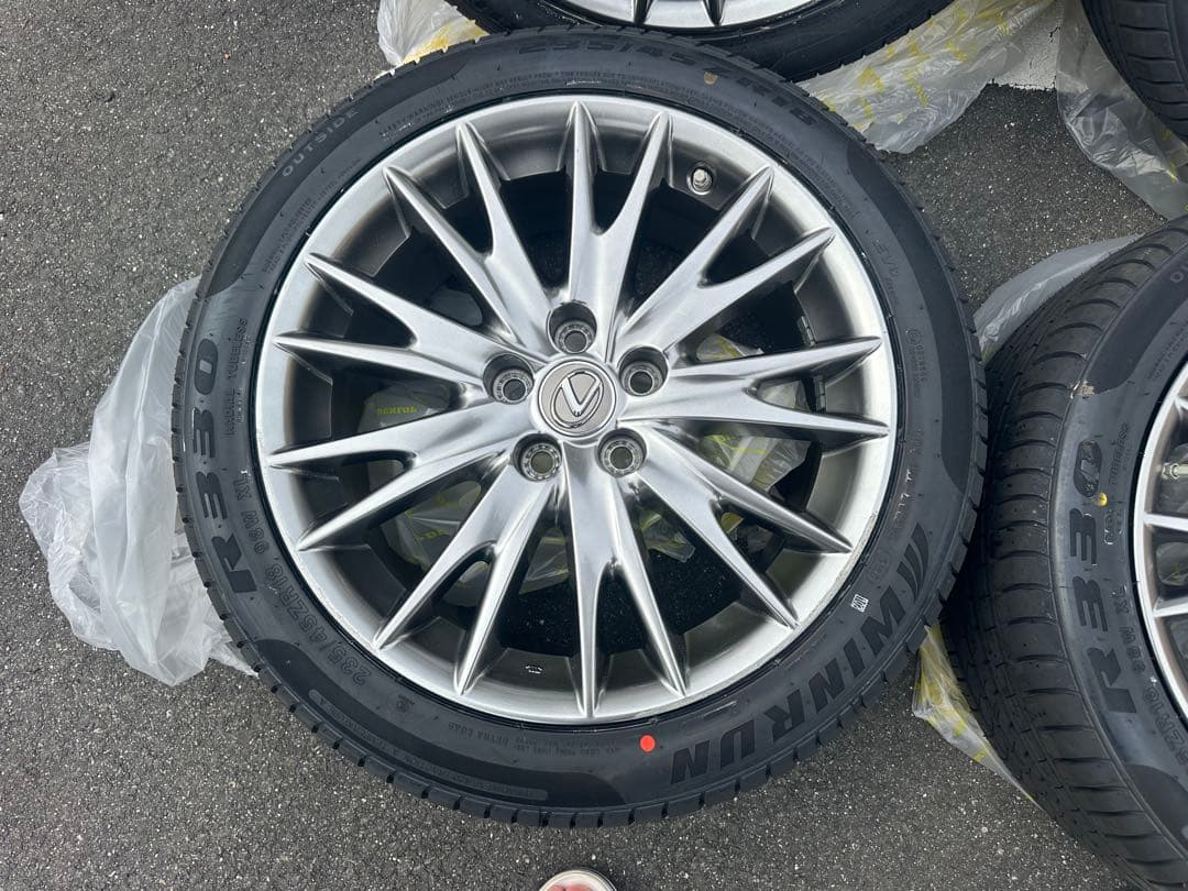 レクサスgs 純正ホイール　18インチ　バージョンL