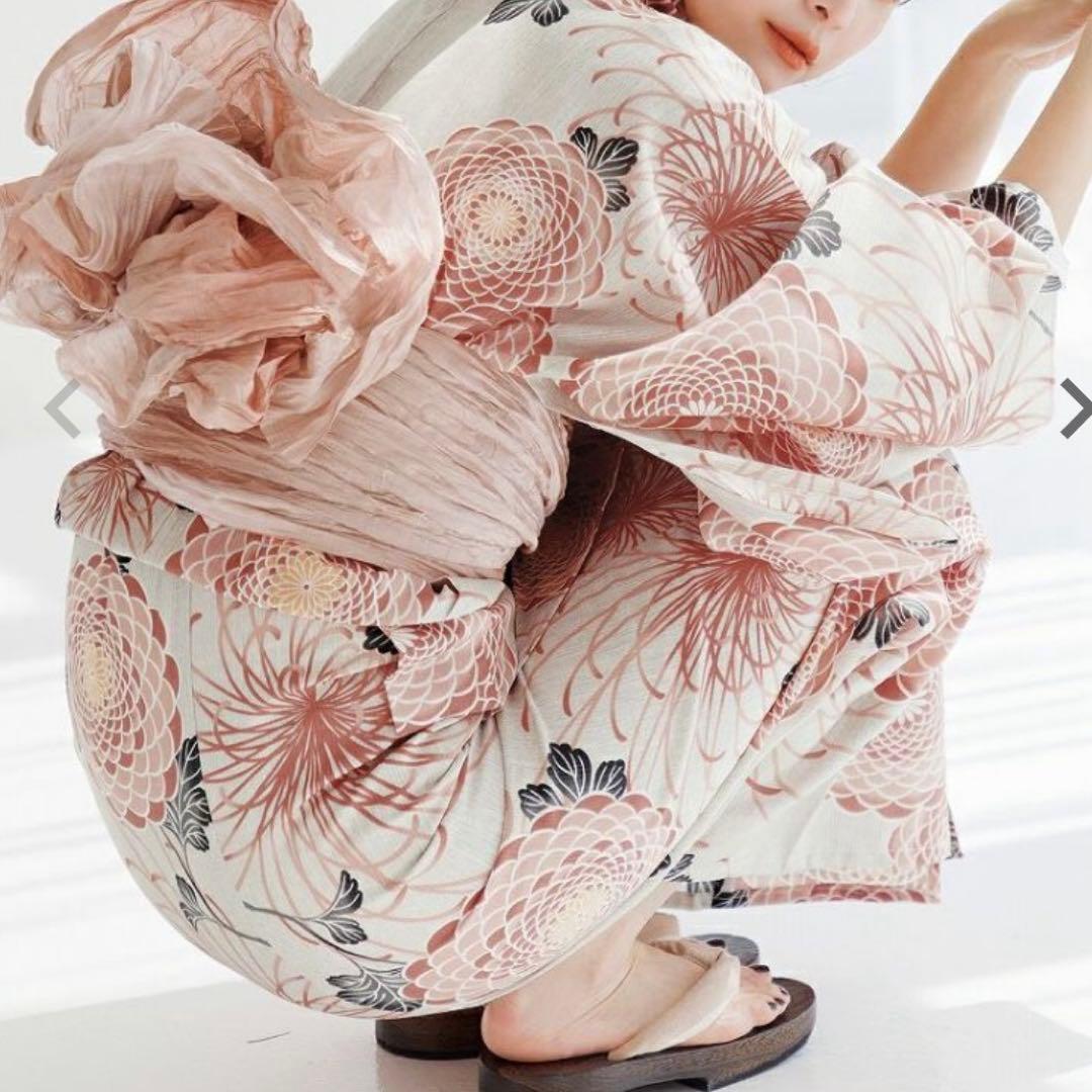 【新品】DITA 繚乱桜花 浴衣