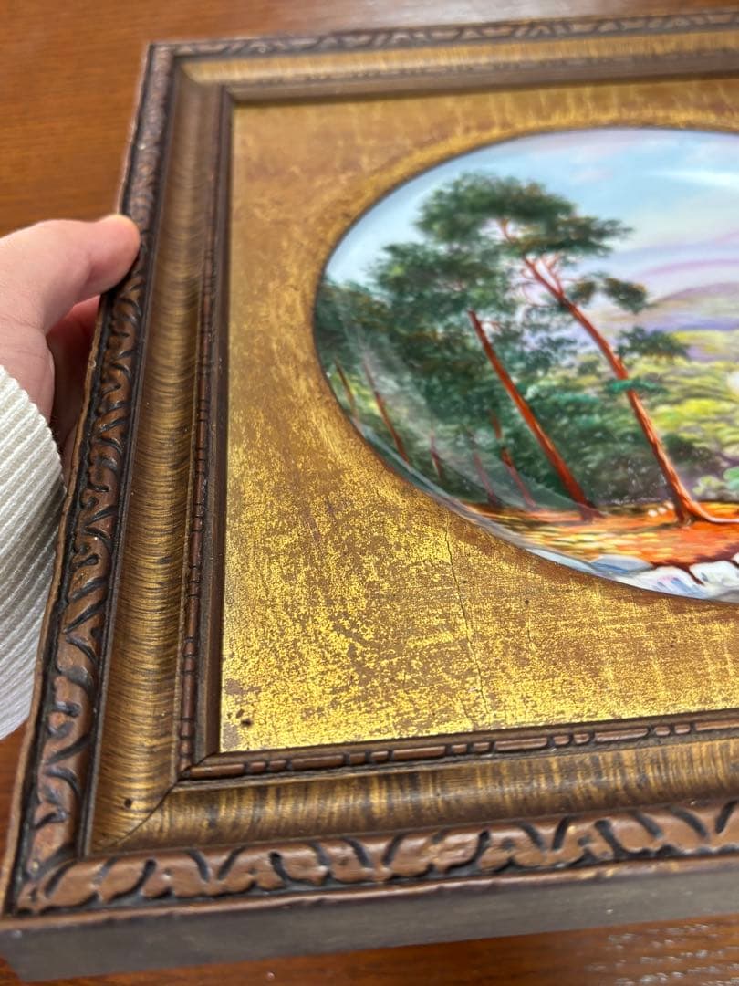 オールドノリタケ　日本陶器会社　額皿