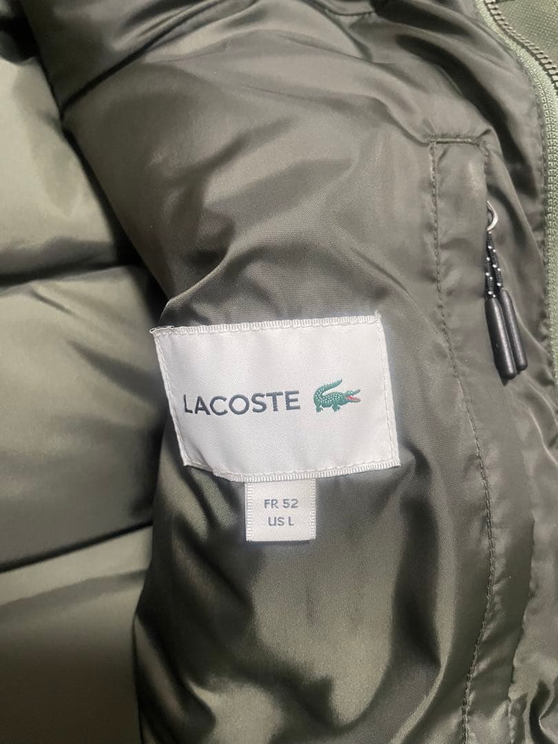 メ*ツ様 LACOSTE ラコステ　ピケダウンジャケット　元値49500円