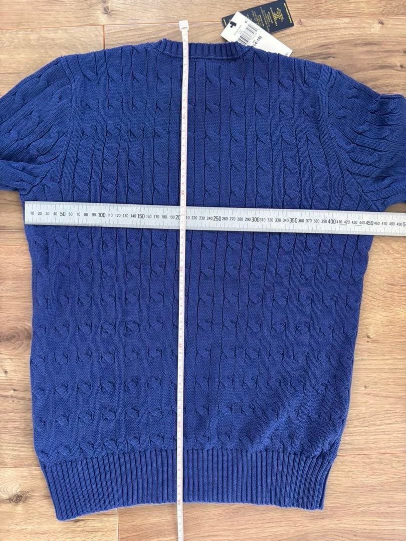 ラルフローレン　ケーブルニット メンズS