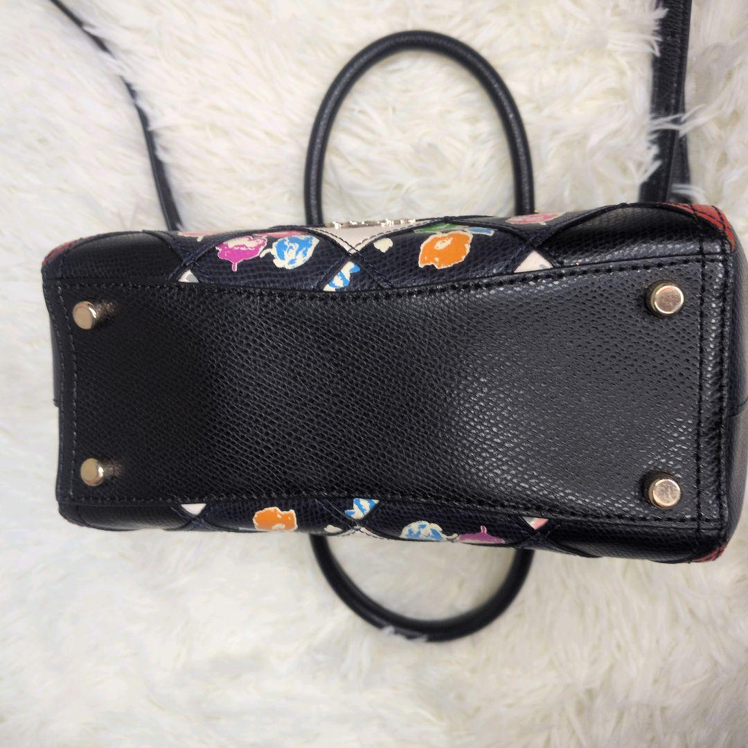 COACH コーチ 2WAY 花柄 パッチワークスワッガー