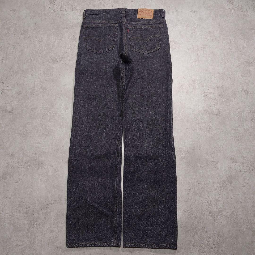 90s Levi's 先染めブラック 501 USA製 W33 ヴィンテージ