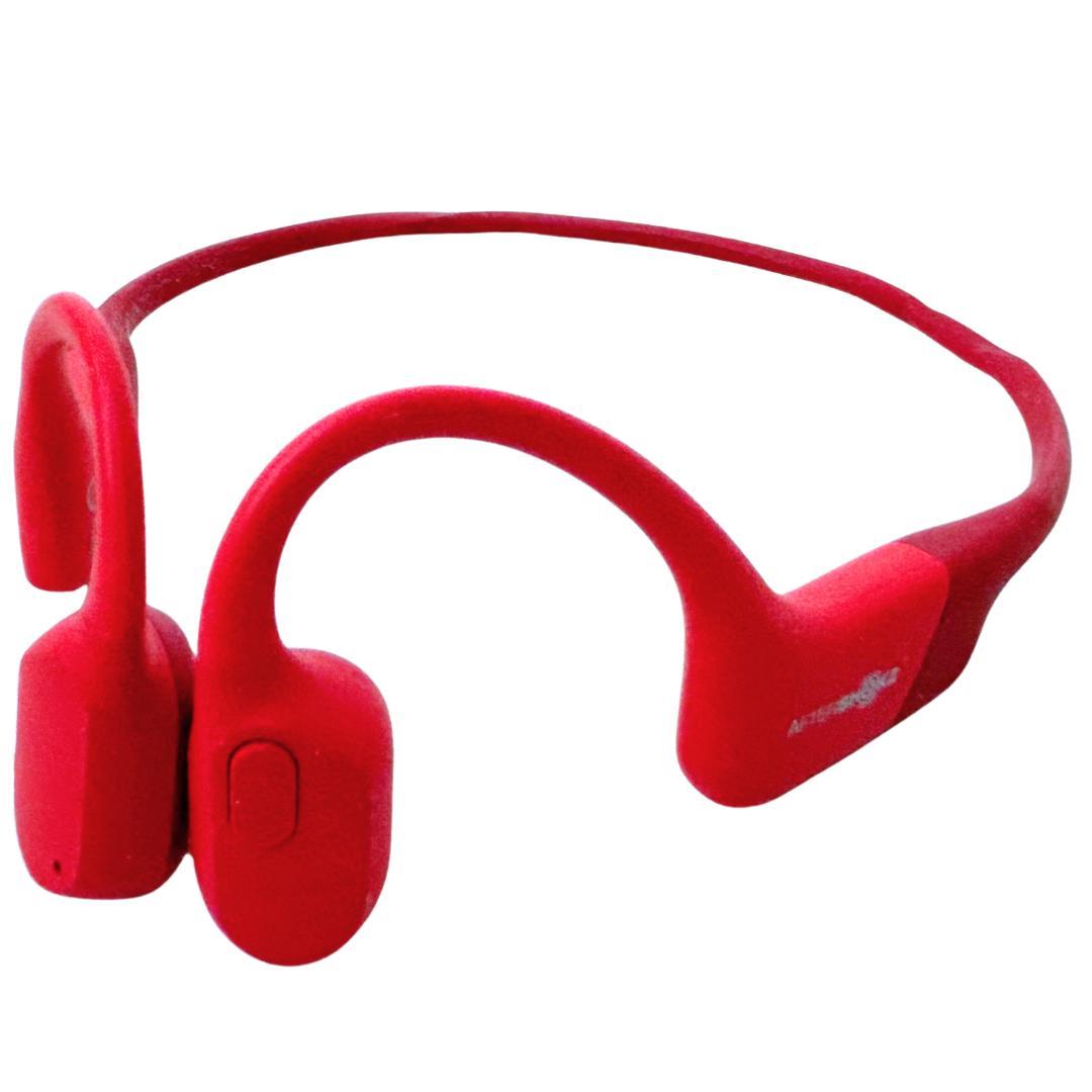 状態良好！AfterShokz Aeropex 骨伝導ワイヤレスヘッドホン 赤