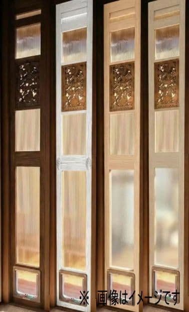 [行って帰る君]　大型 ペットドア　ペット スルー