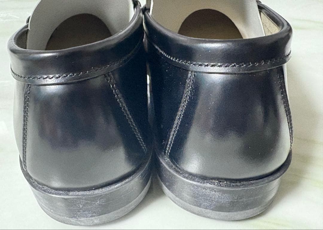 ＊お値下げ中＊新品未使用 ハルタ 牛本革 ローファー 黒 26cm スクール