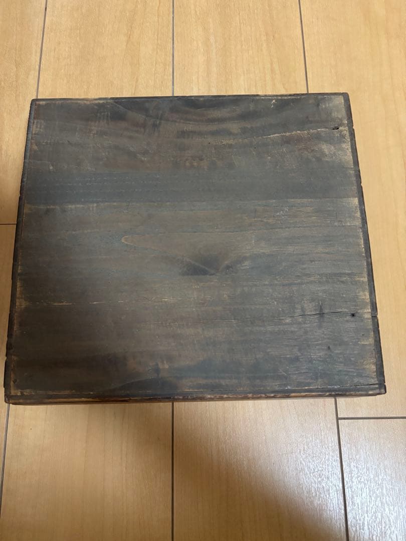 時代　光琳　蒔絵　硯箱　螺鈿細工