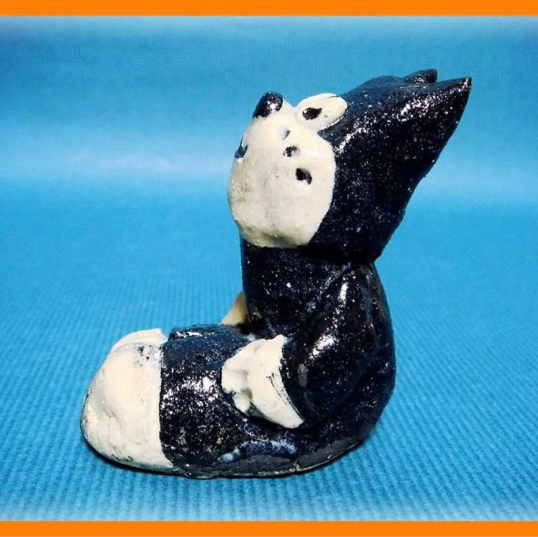 584『座っている のらくろ』陶器　/骨董品 古美術 アンティーク 古玩