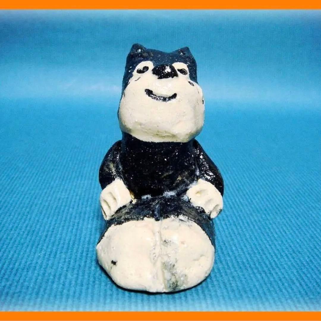 584『座っている のらくろ』陶器　/骨董品 古美術 アンティーク 古玩